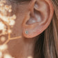 Dainty Sunflower Studs