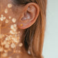 Dainty Sunflower Studs