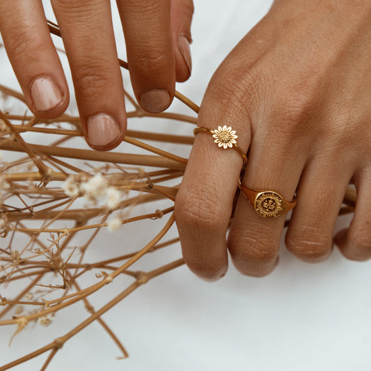 Sunflower Ring