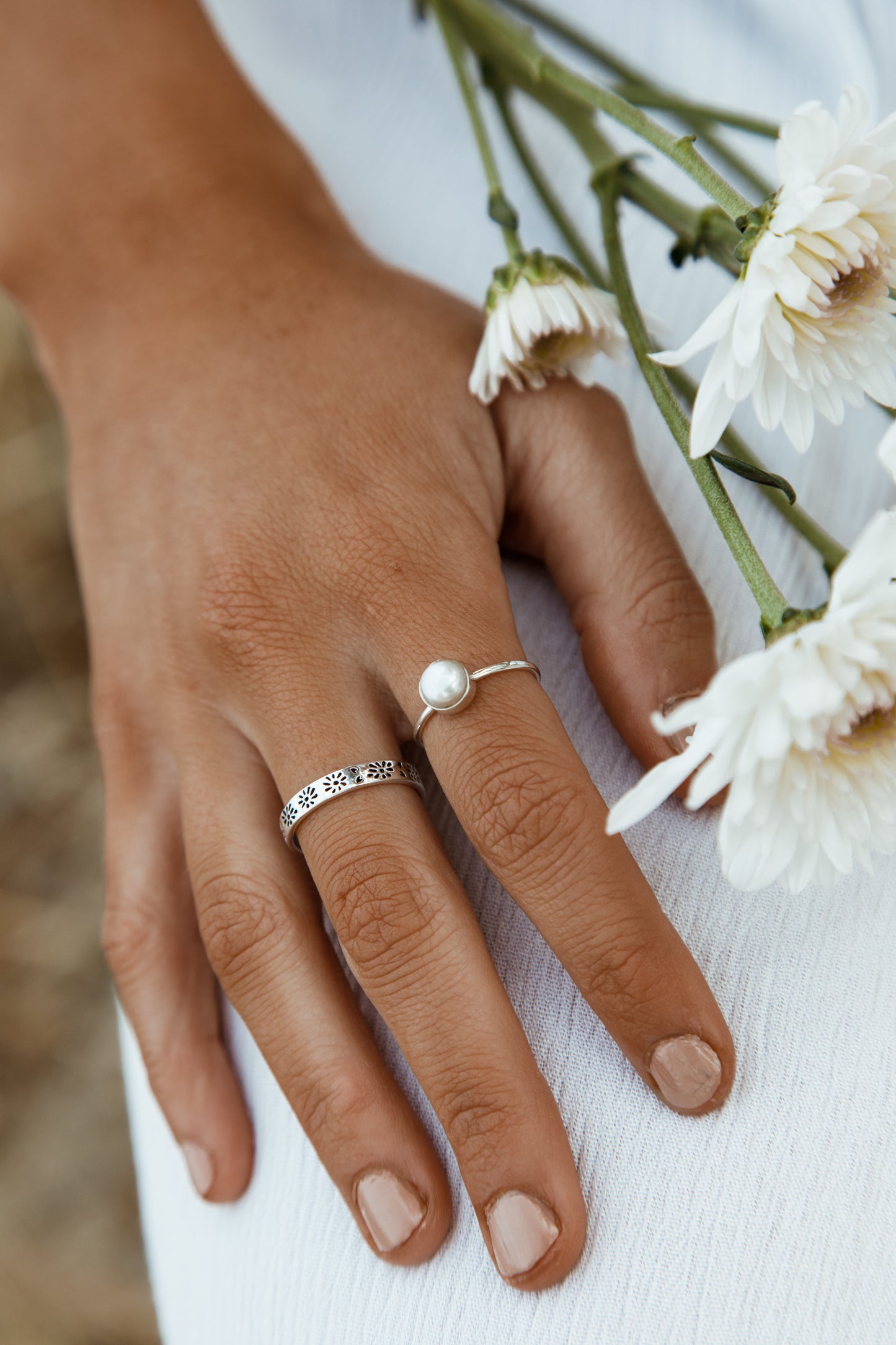 Wanderlust Pearl Ring