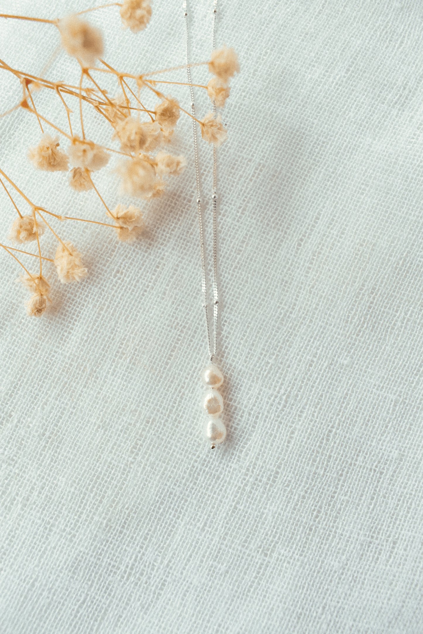 Sofia Pearl Drop Necklace