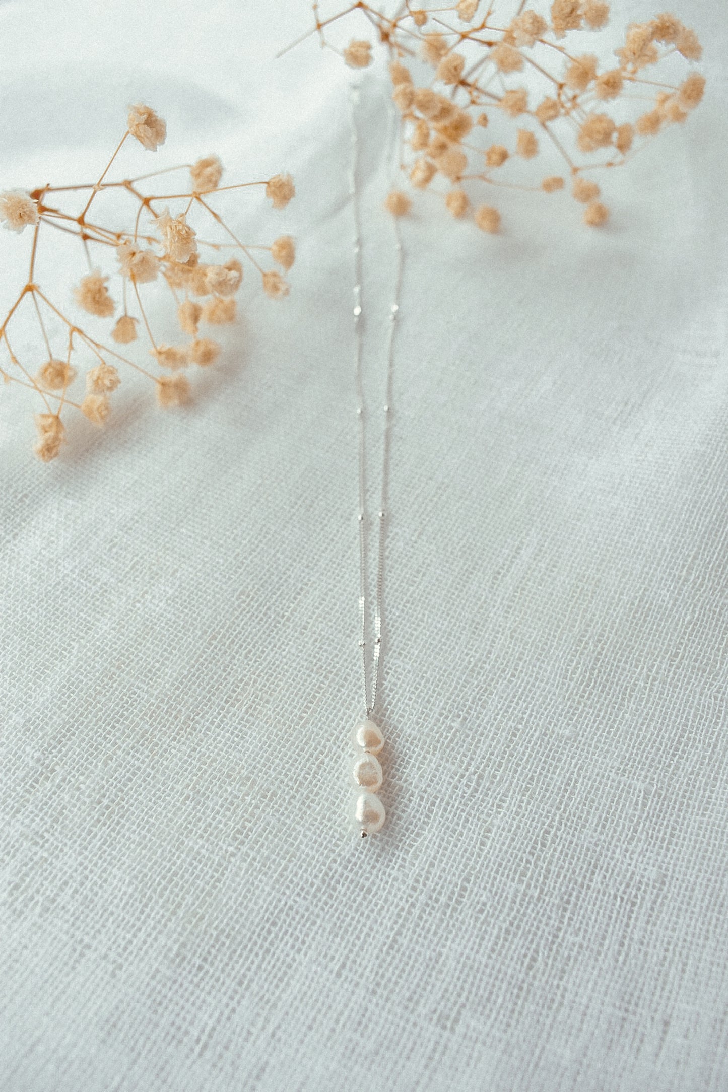 Sofia Pearl Drop Necklace